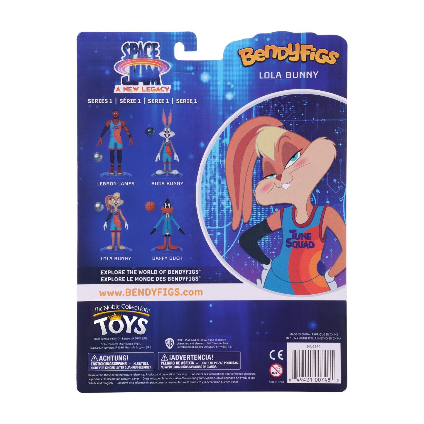 Bendyfigs – Space Jam: A New Legacy - Lola Bunny