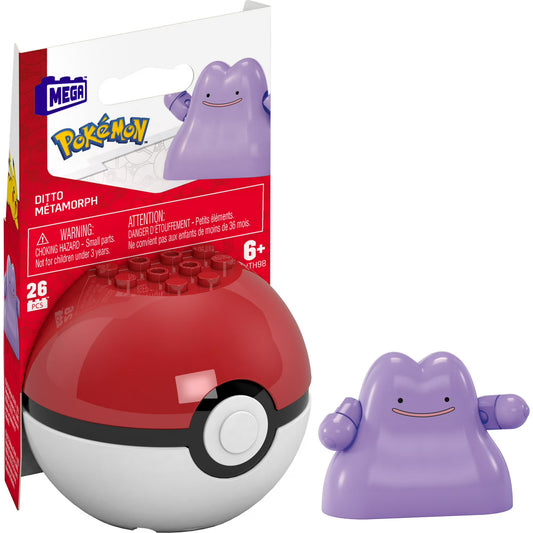 MEGA Pokémon Building Toy Kit Ditto (26 Pieces)