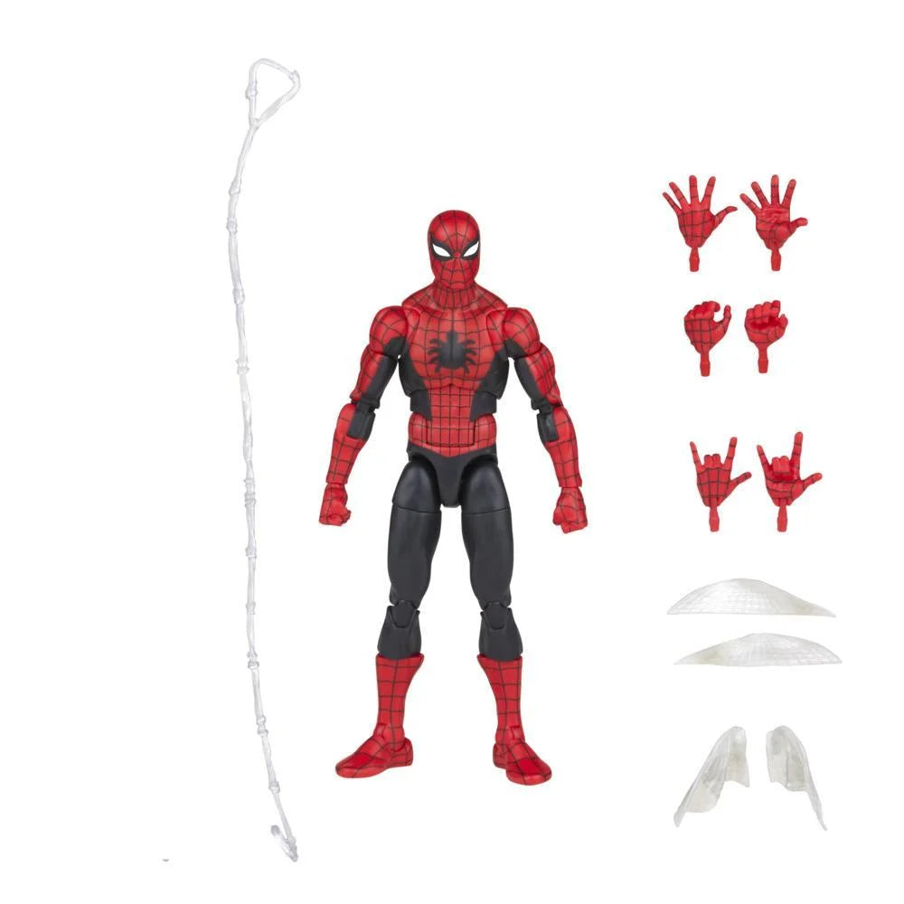 Marvel Legends Series Spider-Man 60th Anniversary Amazing Fantasy Spider-Man 6-Inch Action Figures