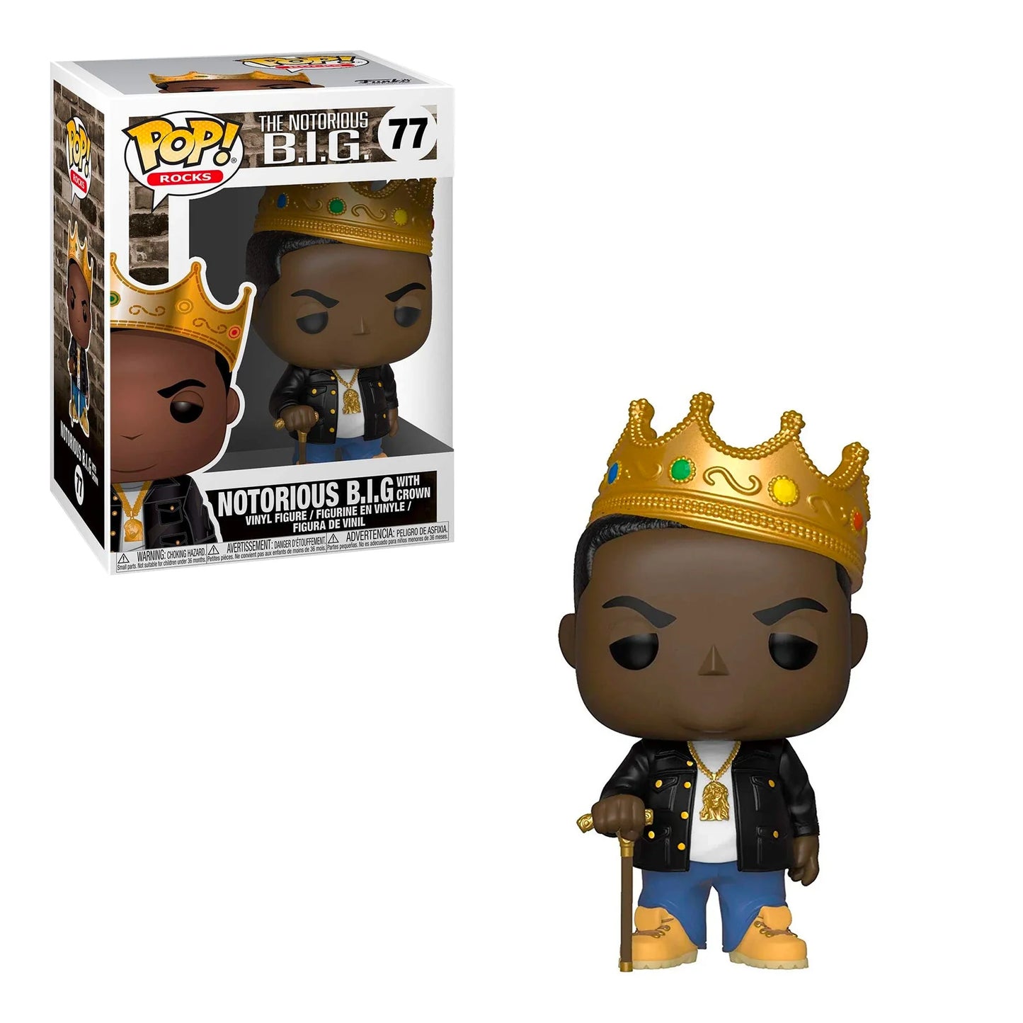 Funko Pop! Rocks - Notorious B.I.G. with crown - 77