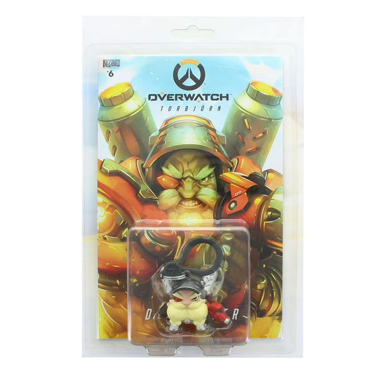 Overwatch Torbjorn #6 Comic Book & Action Figure Backpack Hanger