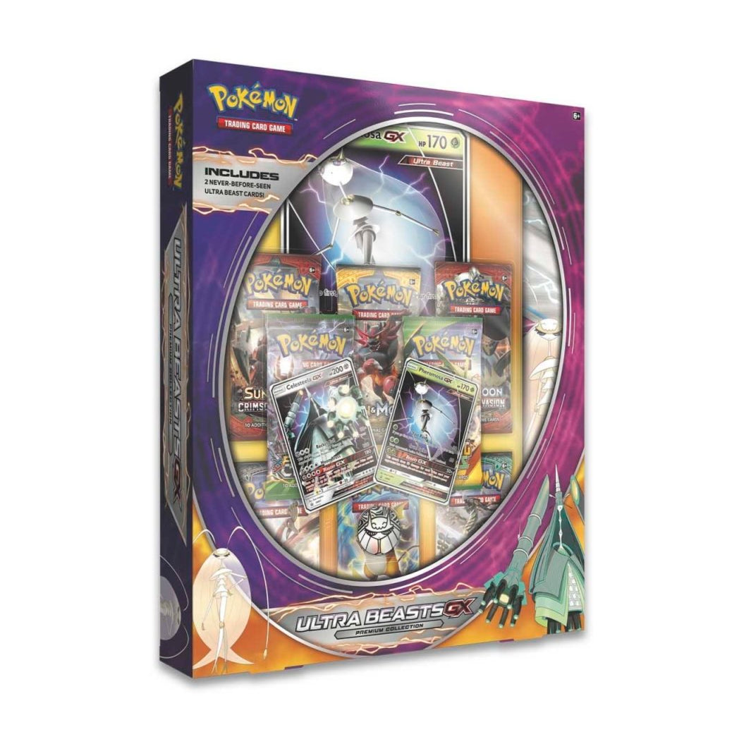 Pokémon TCG: Ultra Beasts GX Premium Collection Box (Pheromosa and Celesteela)