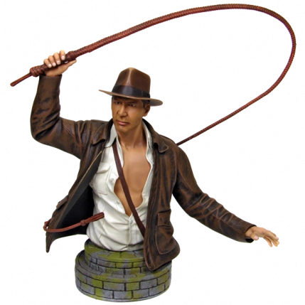 Indiana Jones Collectible Mini Bust - Raiders of the Lost Ark - Gentle Giant - 2008 (2591/5000) (OPEN BOX)