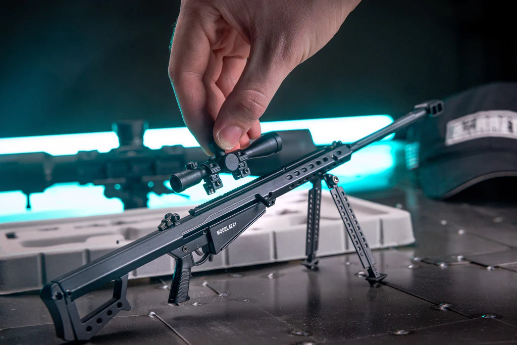 Miniature BARRETT Model 82A1 Die Cast Model Kit (MINIATURE BARRETT MODEL 82A1 .50 CAL)