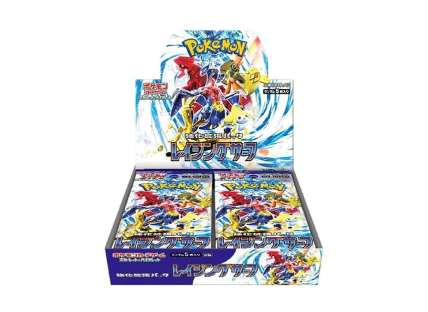 Pokémon Japanese Raging Surf Booster Box - sv3a