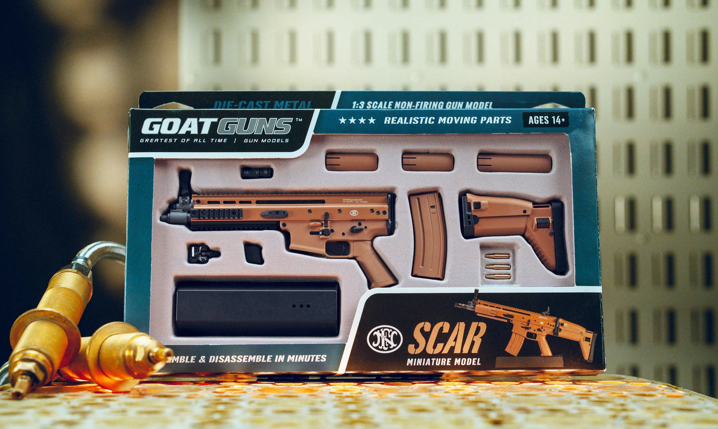 Miniature FN SCAR-L® Die Cast Model Kit - (FN SCAR® Model)