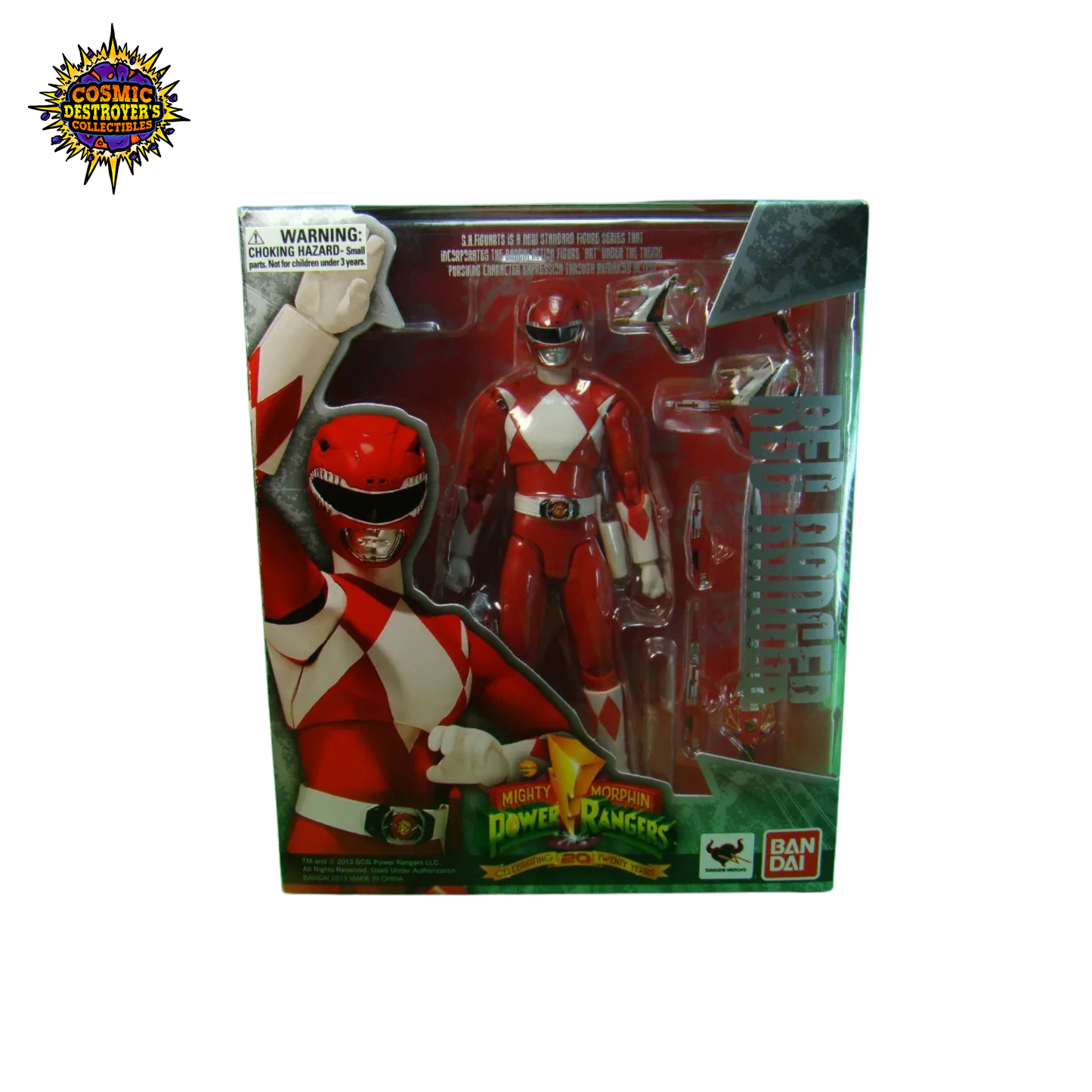 S.H. Figuarts - Mighty Morphin Power Rangers - Red Ranger Action Figure - 2013