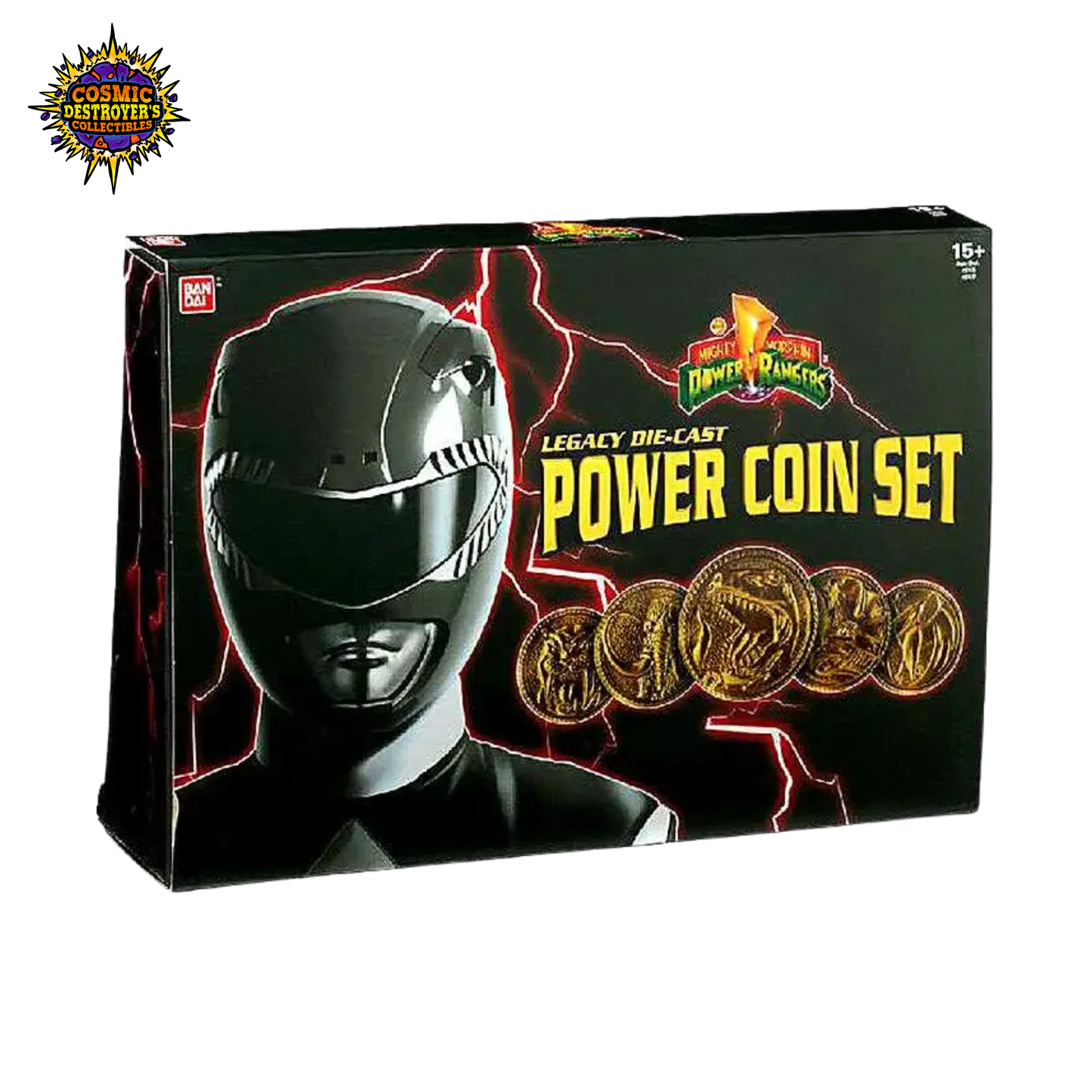 Power Rangers Legacy Die-cast - Power Coin Set 2017