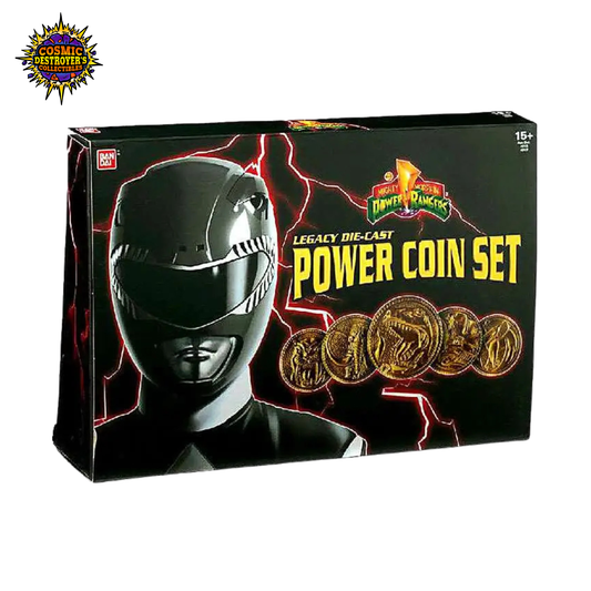 Power Rangers Legacy Die-cast - Power Coin Set 2017
