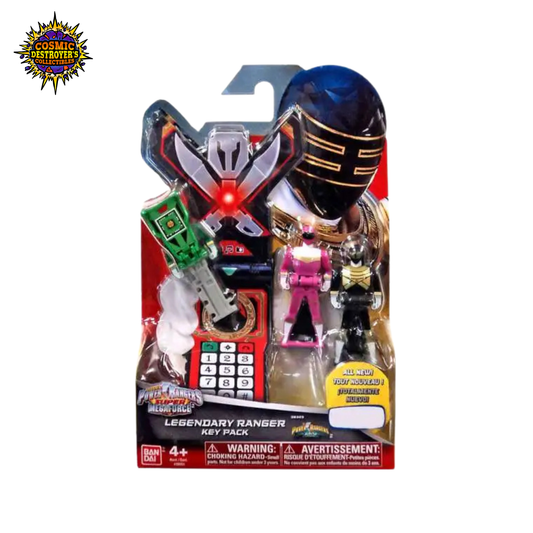 Power Rangers Super Megaforce - Legendary Ranger Key Pack - Zeo (Green/Pink/Black) - Toys R Us Exclusive