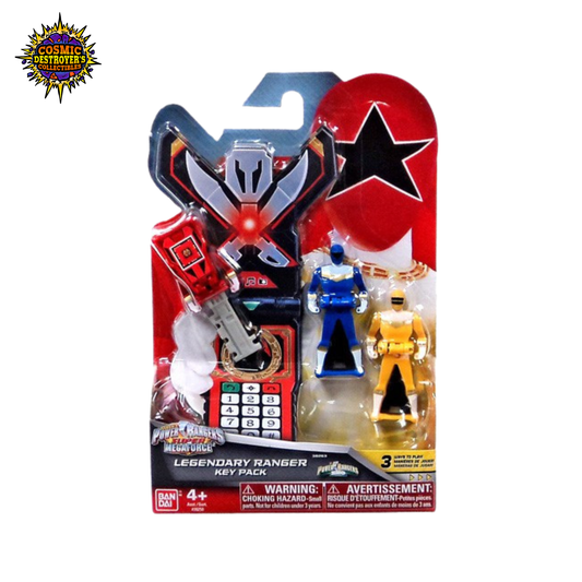Power Rangers Super Megaforce - Legendary Ranger Key Pack - Zeo (Red/Blue/Yellow)