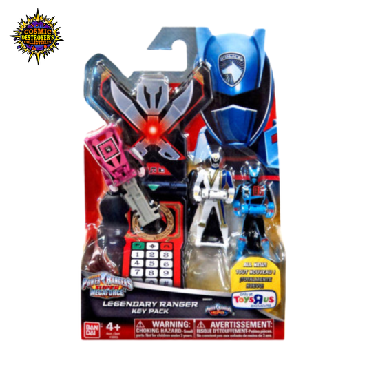 Power Rangers Super Megaforce - Legendary Ranger Key Pack - SPD (Pink/White/Blue) - Toys R Us Exclusive