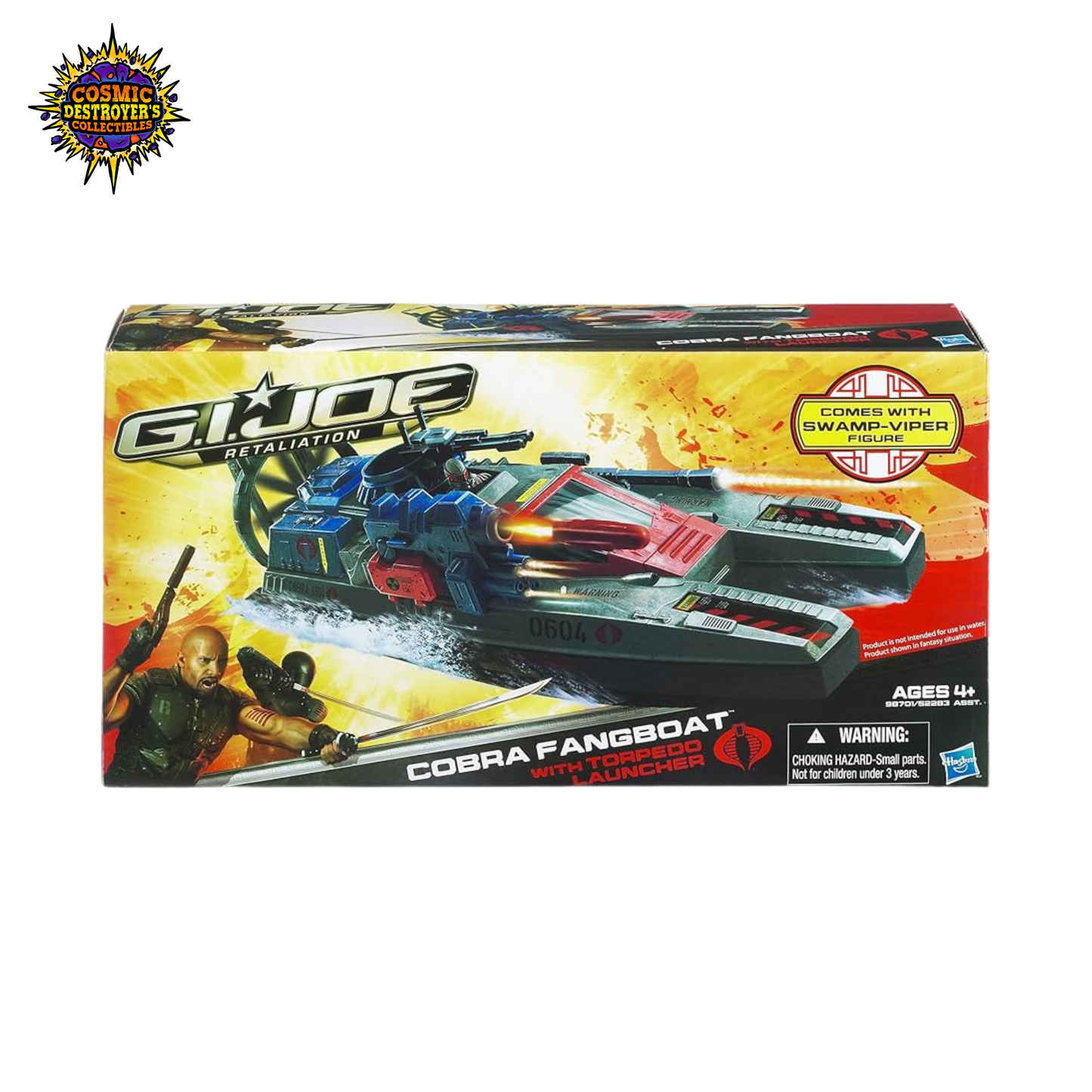 G.I. Joe Retaliation - Cobra FangBoat (with Torpedo Launcher)