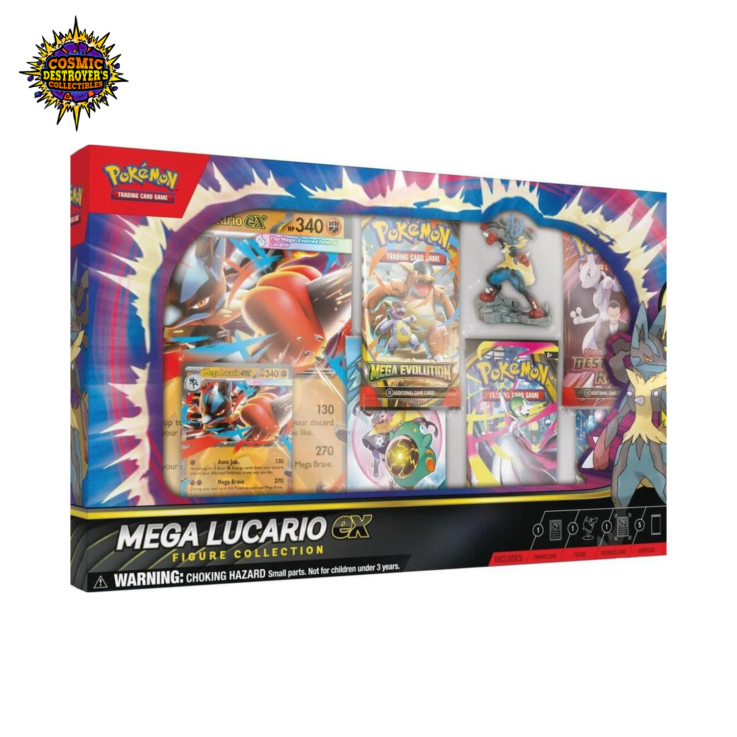 Pokémon TCG: Mega Lucario ex Premium Figure Collection
