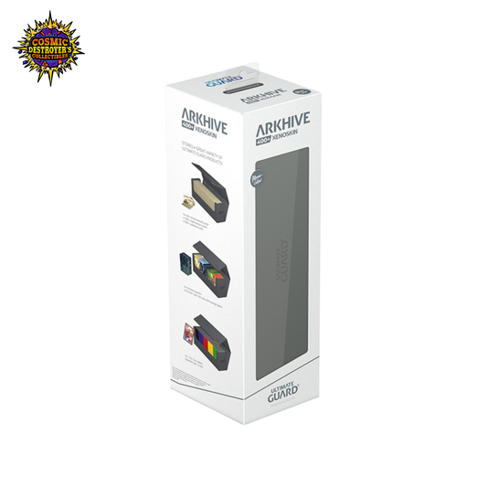 Deck Case: Arkhive 400+ Standard Size Monocolor- Grey