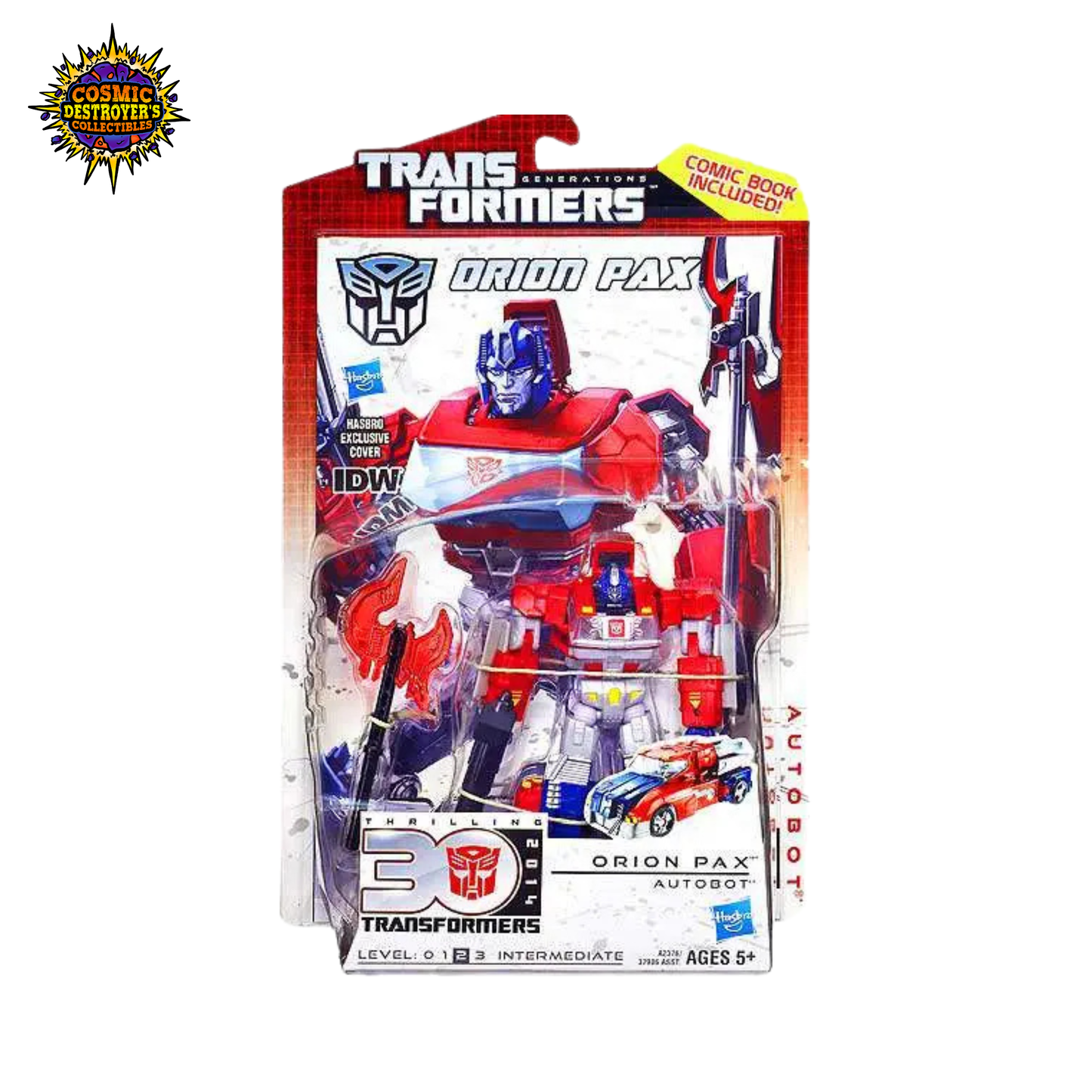 Transformers Generations - 30th Anniversary - Orion Pax - IDW