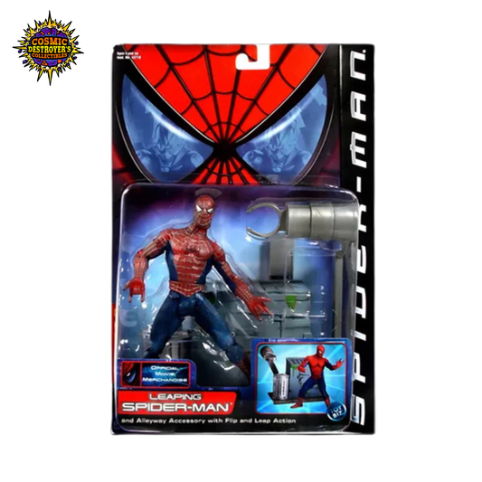 Spider-Man - Series 2 - Leaping Spider-Man Action Figure - Toy Biz 2002