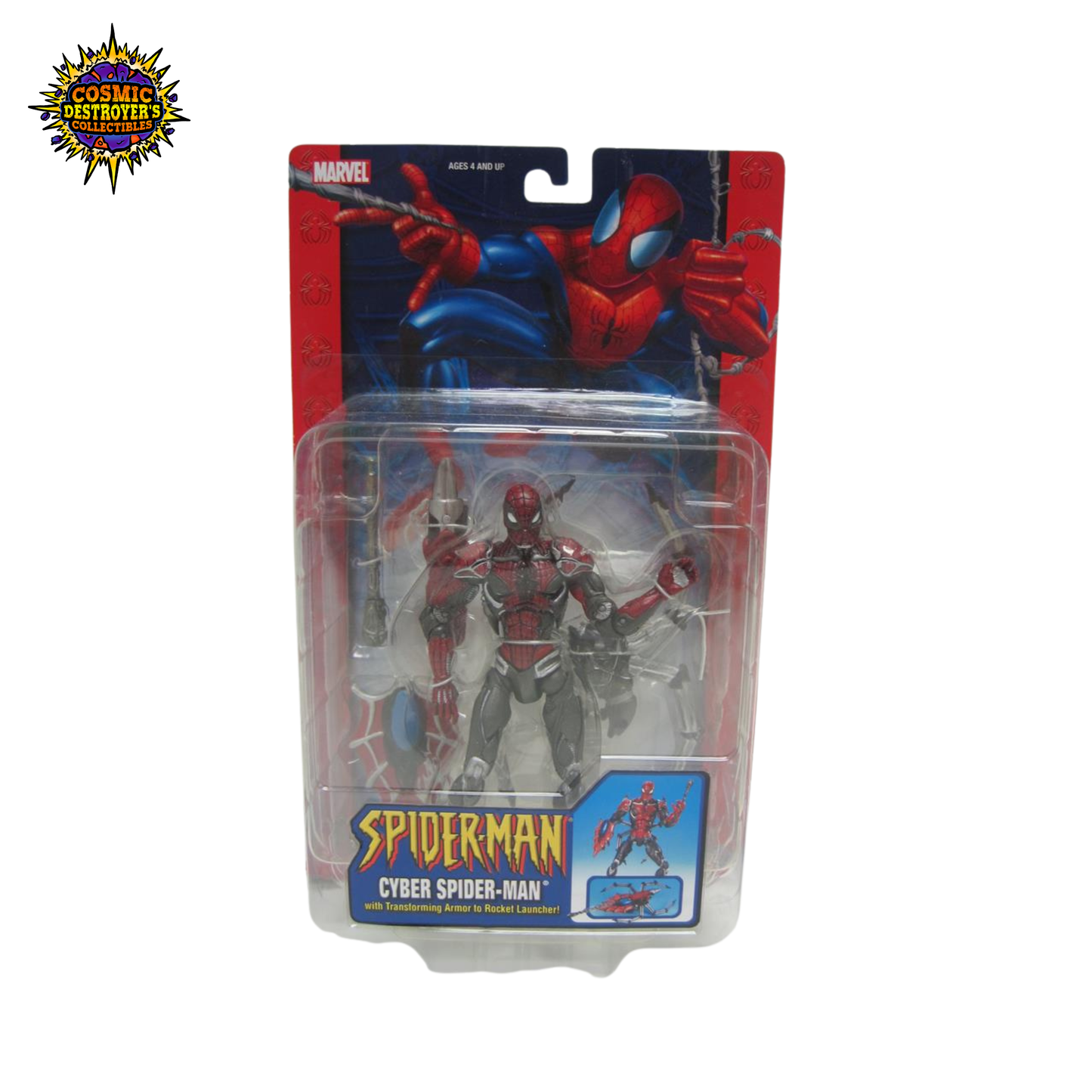 Spider-Man Classics - Cyber Spider-Man - ToyBiz - 2004