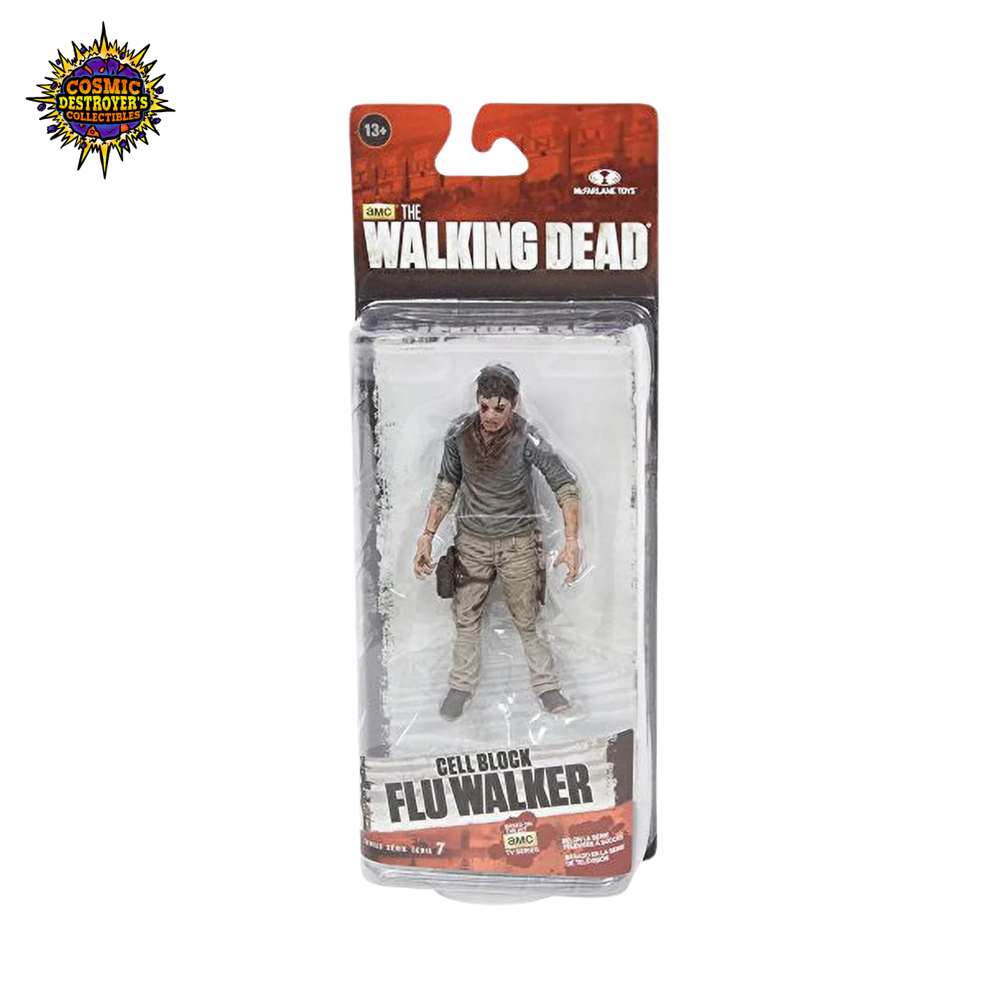 McFarlane Toys - The Walking Dead Series 7 - Cell Block Flu Walker - 2015