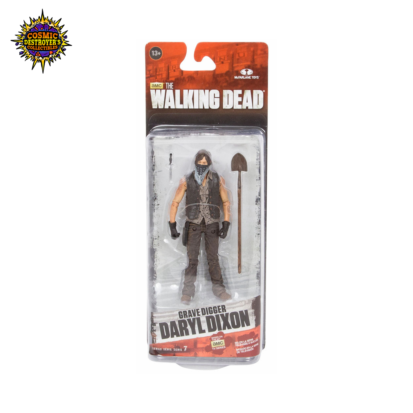 McFarlane Toys - The Walking Dead Series 7 - Grave Digger Daryl Dixon Exclusive - 2015