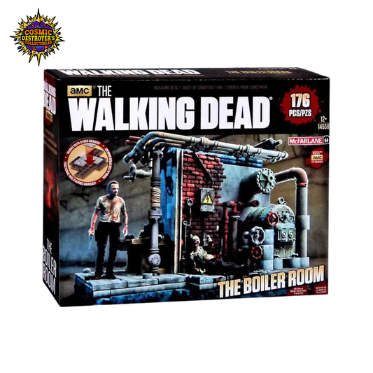 McFarlane Toys - The Walking Dead - Boiler Room Building Set #14558 - 2015