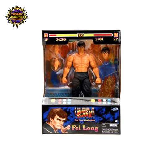Street Fighter II ULTRA - FEI LONG - Jada Toys