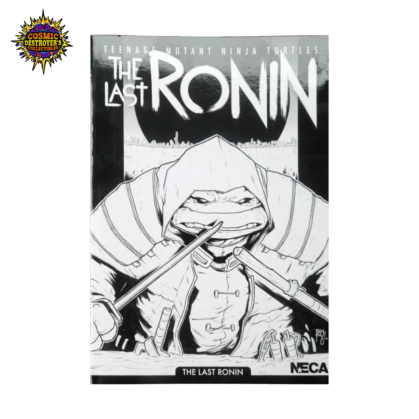 NECA - Teenage Mutant Ninja Turtles -The Last Ronin (Black/White)