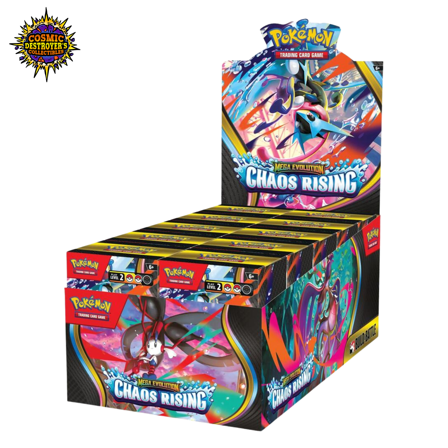Pokémon TCG: Chaos Rising Build & Battle Display - ME04: Chaos Rising (CRI)