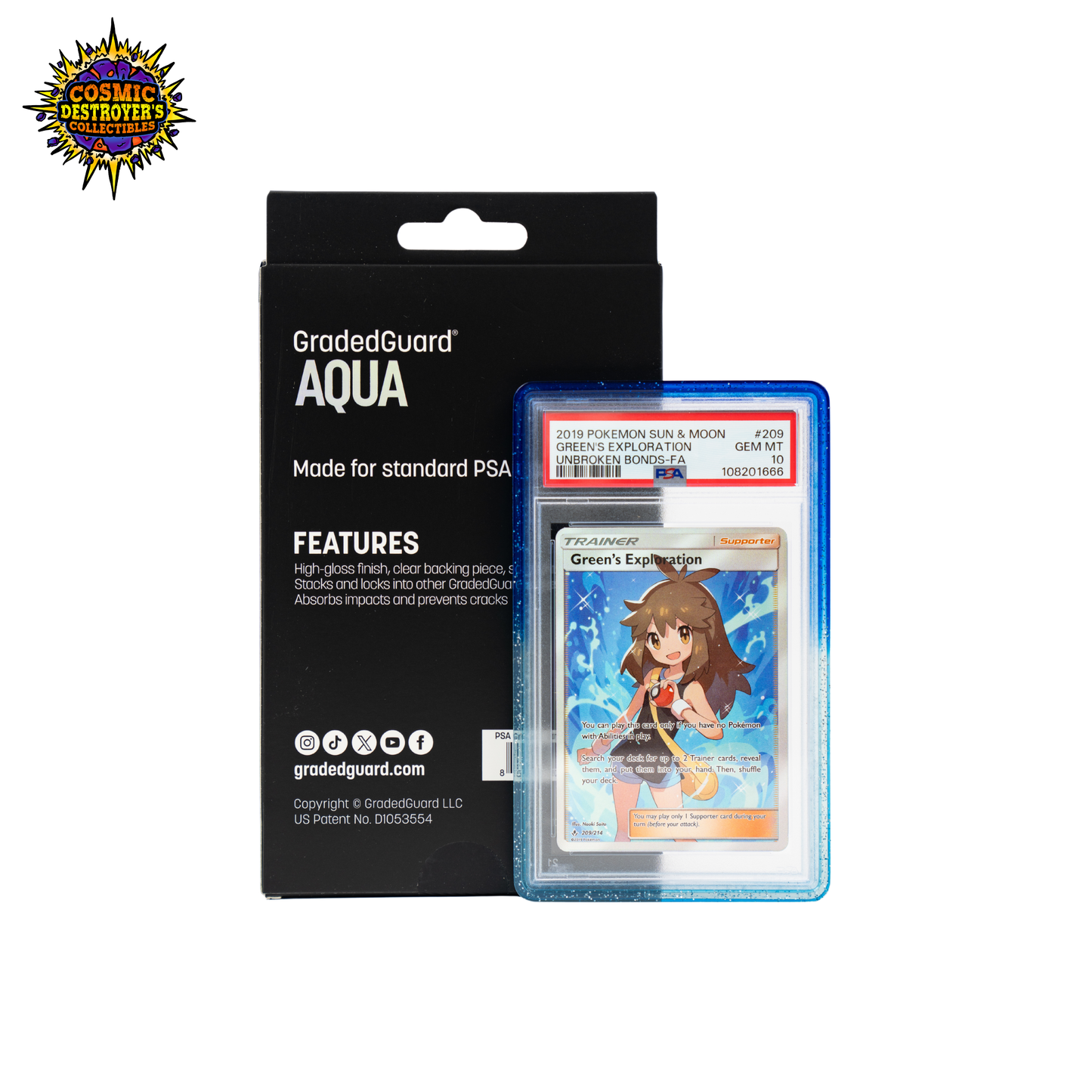 GradedGuard - Limited Edition - (PSA) - Glory & Aqua [Hobby Exclusive] BUNDLE!