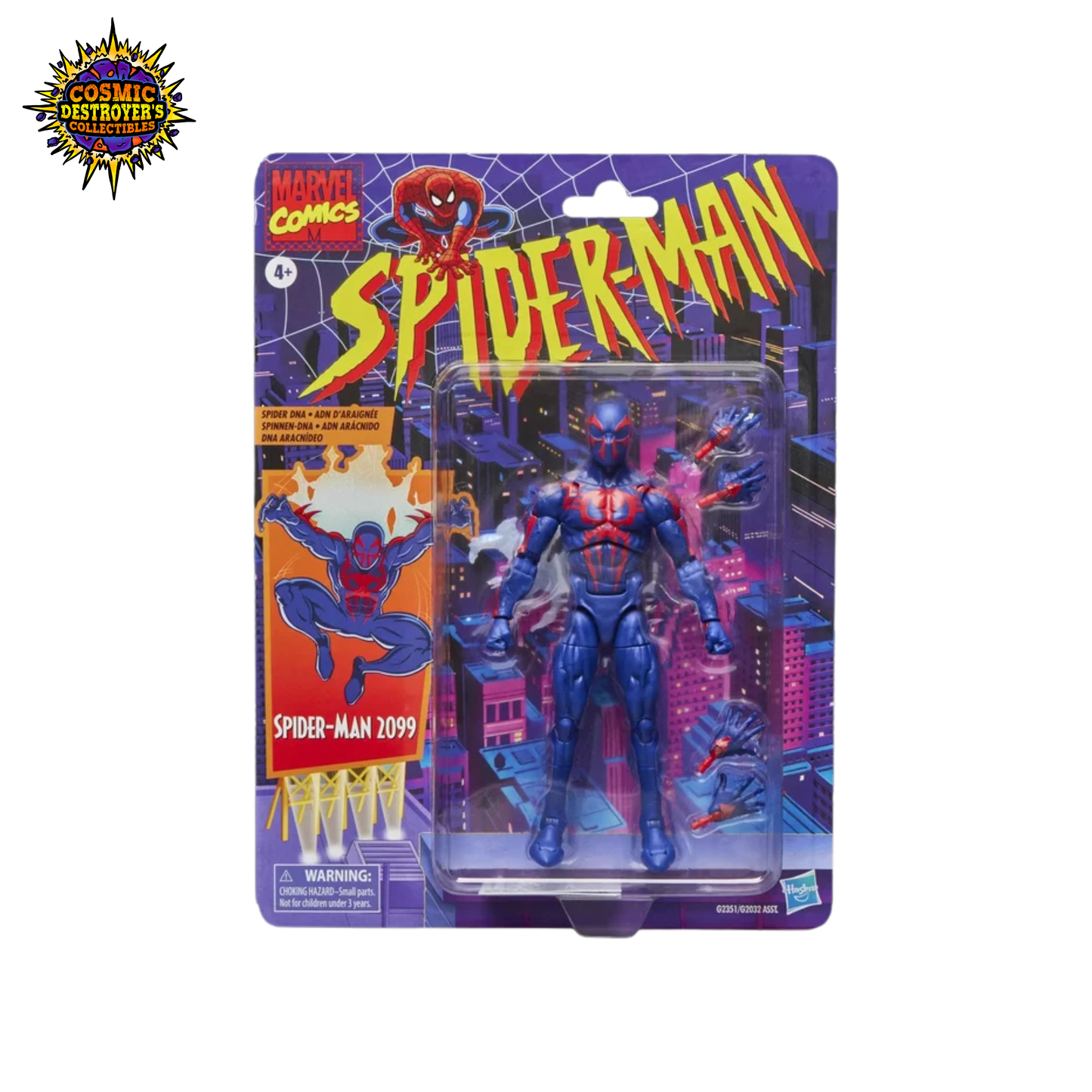 Marvel Legends - Vintage Retro Series - Spider-Man 2099 Action Figure