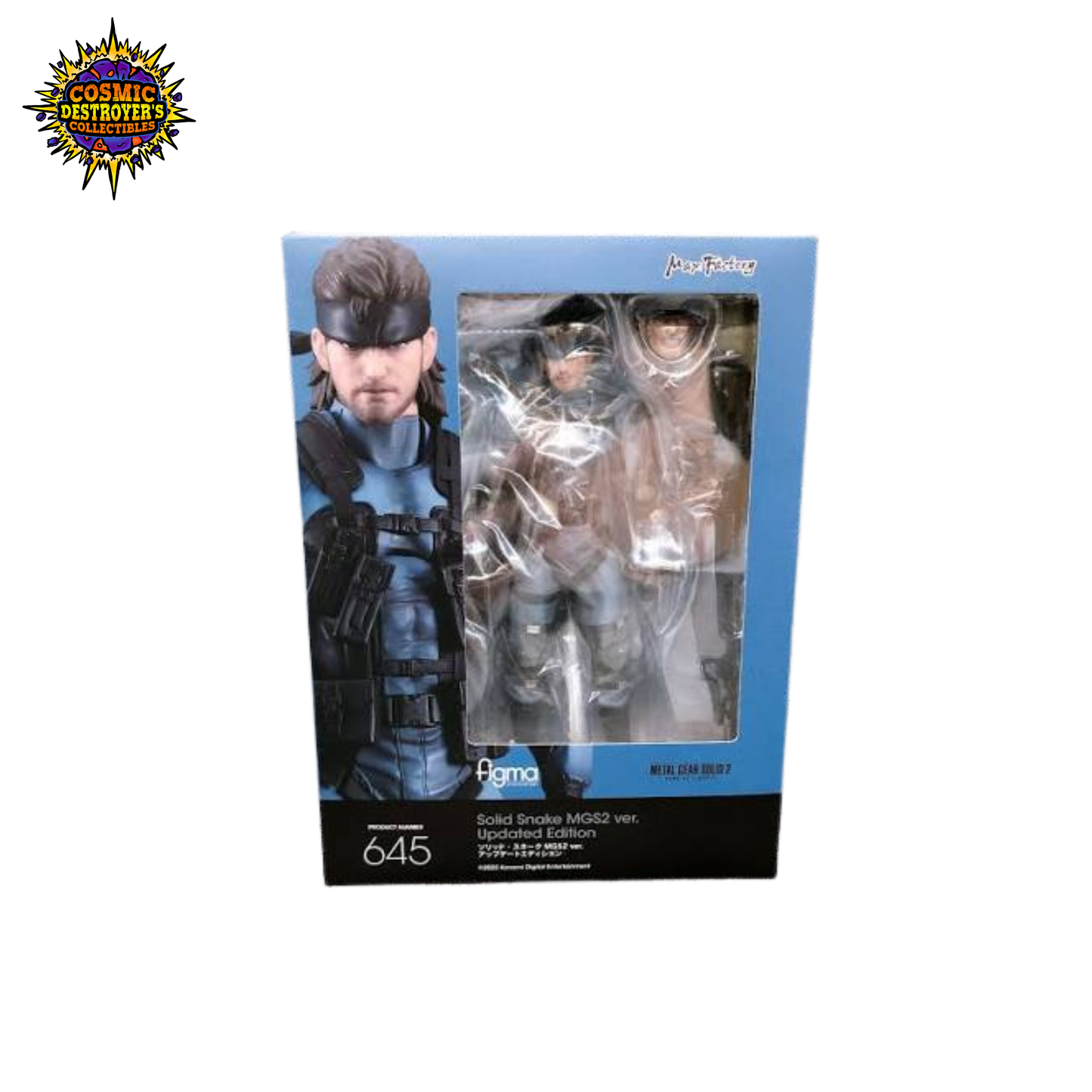 figma - Solid Snake: MGS2 ver. Updated Edition - No. 645