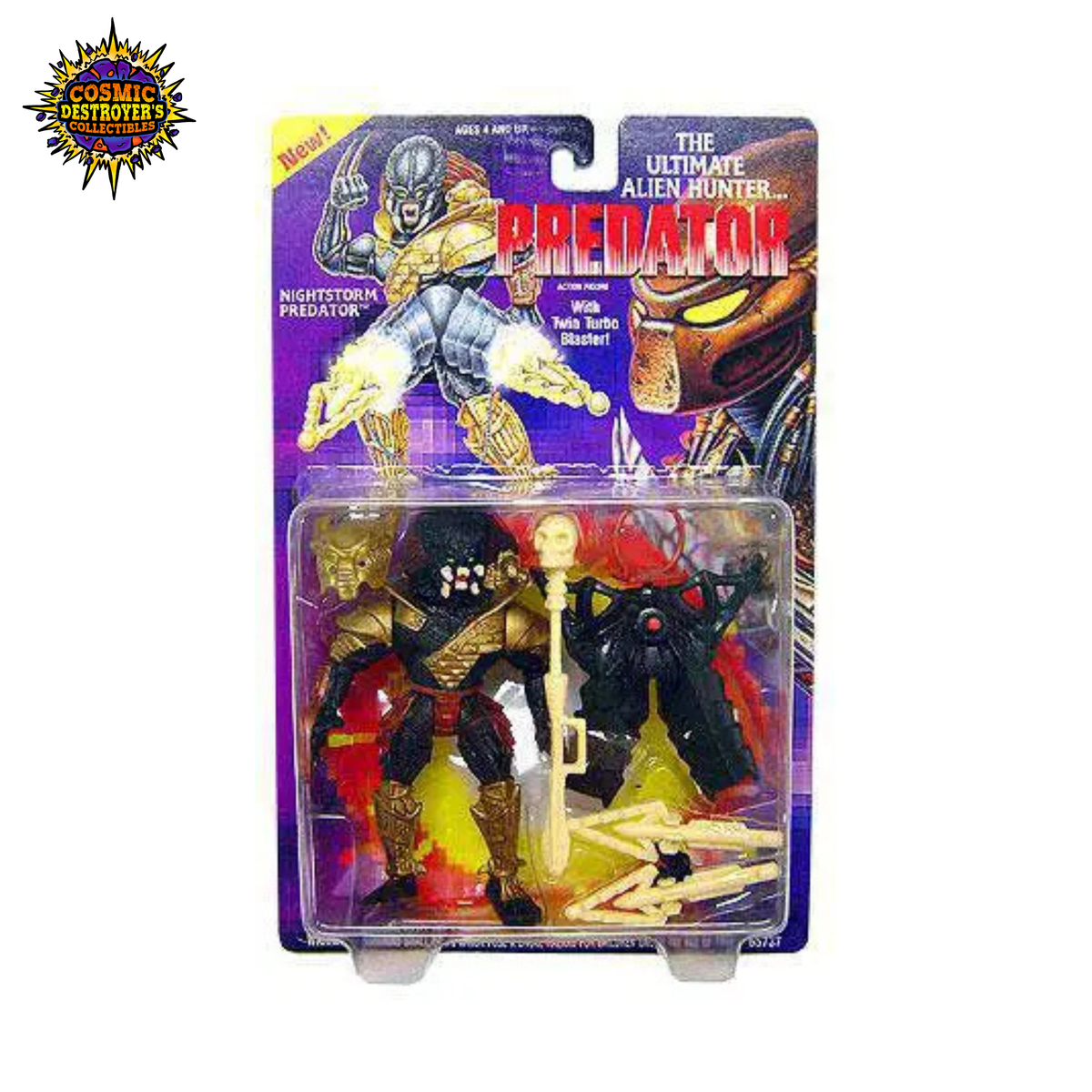 Predator Action Figure - Nightstorm Predator - Kenner (1994)