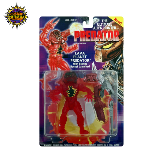 Predator Action Figure - Lava Planet Predator - Kenner (1994)