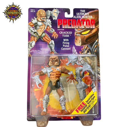 Predator Action Figure - Cracked Tusk - Kenner (1994)
