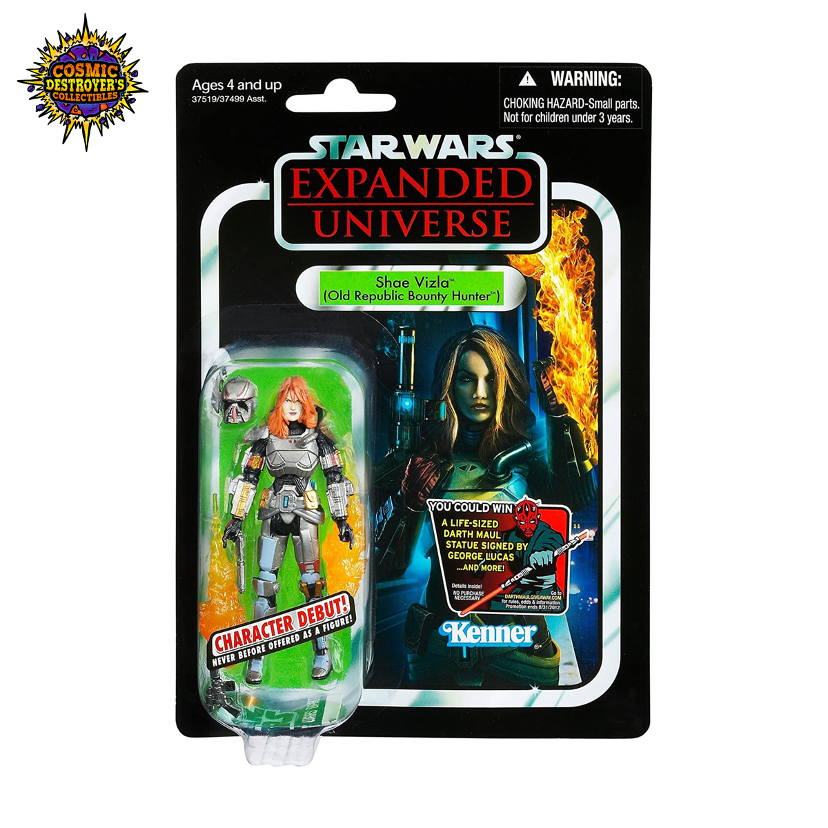 Star Wars - Expanded Universe - Shae Vizla (Old Republic Bounty Hunter) Kenner - 2011 *SEE PHOTOS*