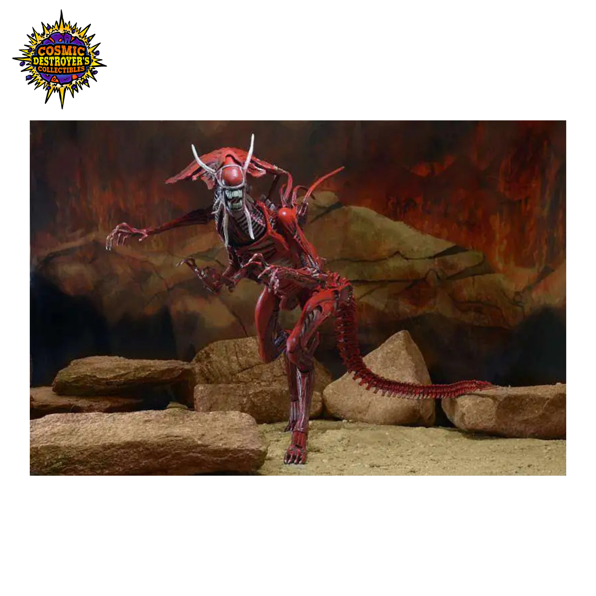 NECA - Aliens Genocide - Red Queen Mother (Ultra Deluxe Action Figure) *SEE PHOTOS*