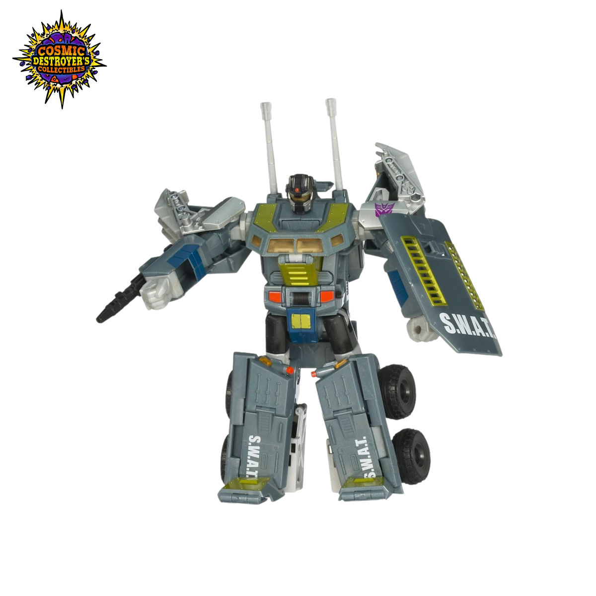 Transformers Universe - Ultra Class - Onslaught (classic series) *BAD BOX* *SEE PHOTOS*