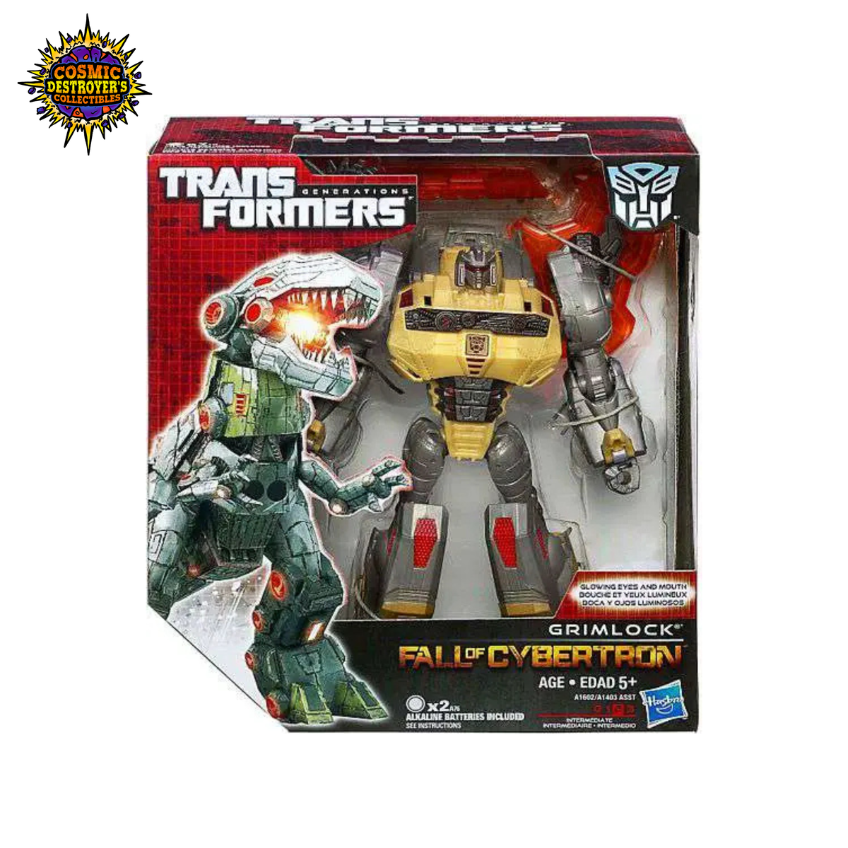Transformers Generations - Voyager Class - Grimlock (Fall of Cybertron) 2013