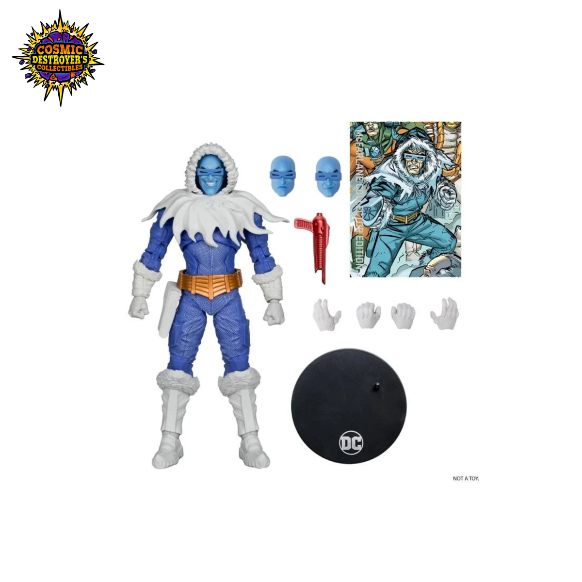 McFarlane Toys (Collector's Edition) - DC Multiverse - Captain Cold (The Rogues) - Platinum Edition - #30