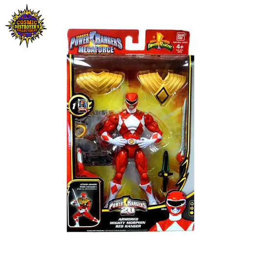Power Rangers Megaforce - Armored Mighty Morphin Red Ranger Action Figure - 2013