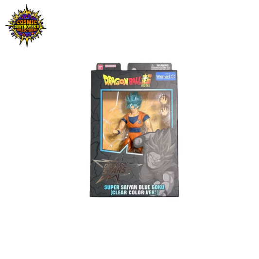Dragon Ball Super - Dragon Stars Series - Super Saiyan Blue Goku (Clear Color Ver.) - Walmart Exclusive
