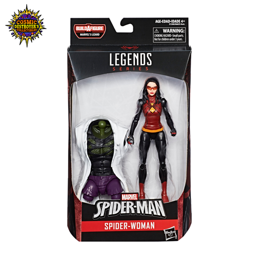 Marvel Legends Series - Spider-Woman (Spider-Man) - Marvel's Lizard BAF - 2018