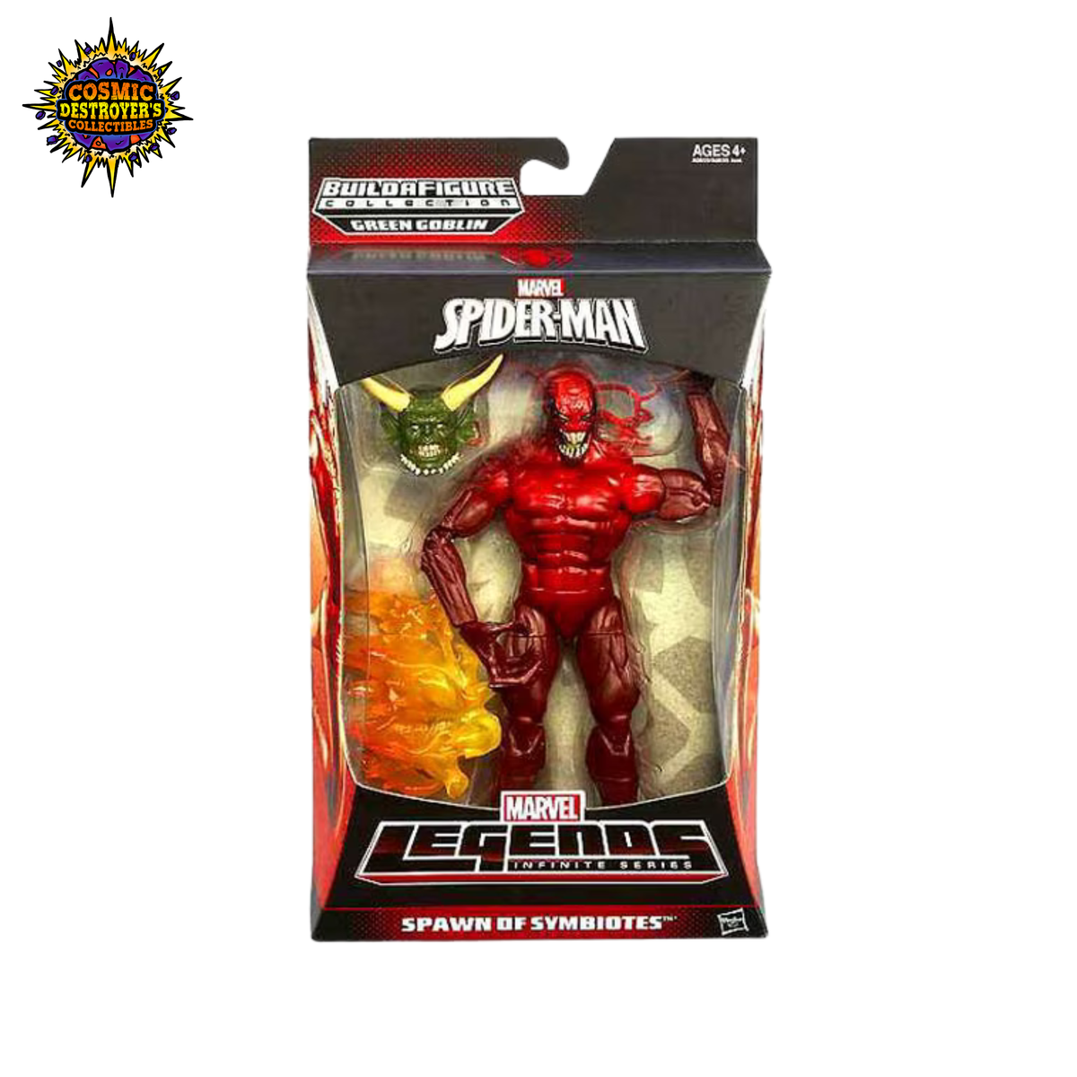 Marvel Legends Infinite Series - Spawn of Symbiotes Toxin (Spider-Man) - Green Goblin BAF - 2018