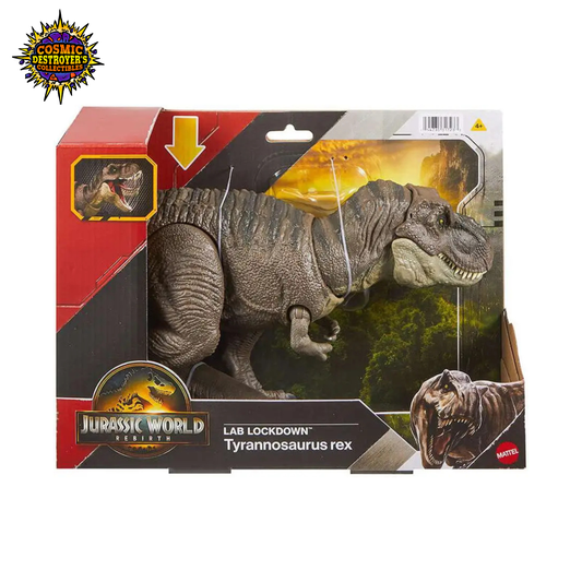 Jurassic World Rebirth - Lab Lockdown Tyrannosaurus Rex Action Figure