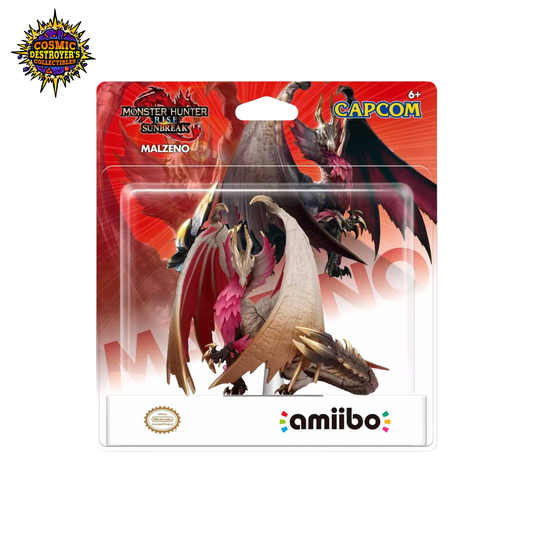 Amiibo - Malzeno - Monster Hunter Rise: Sunbreak Series *Creased Cardstock*