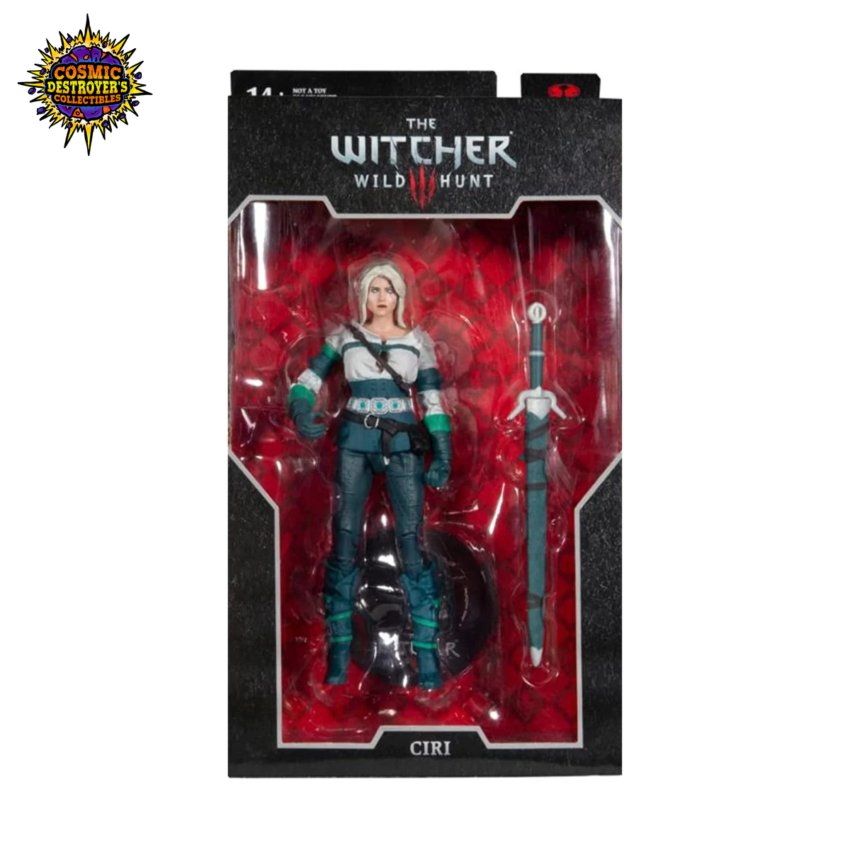 McFarlane Toys - The Witcher 3 Wild Hunt - Ciri (Elder Blood) - 2021