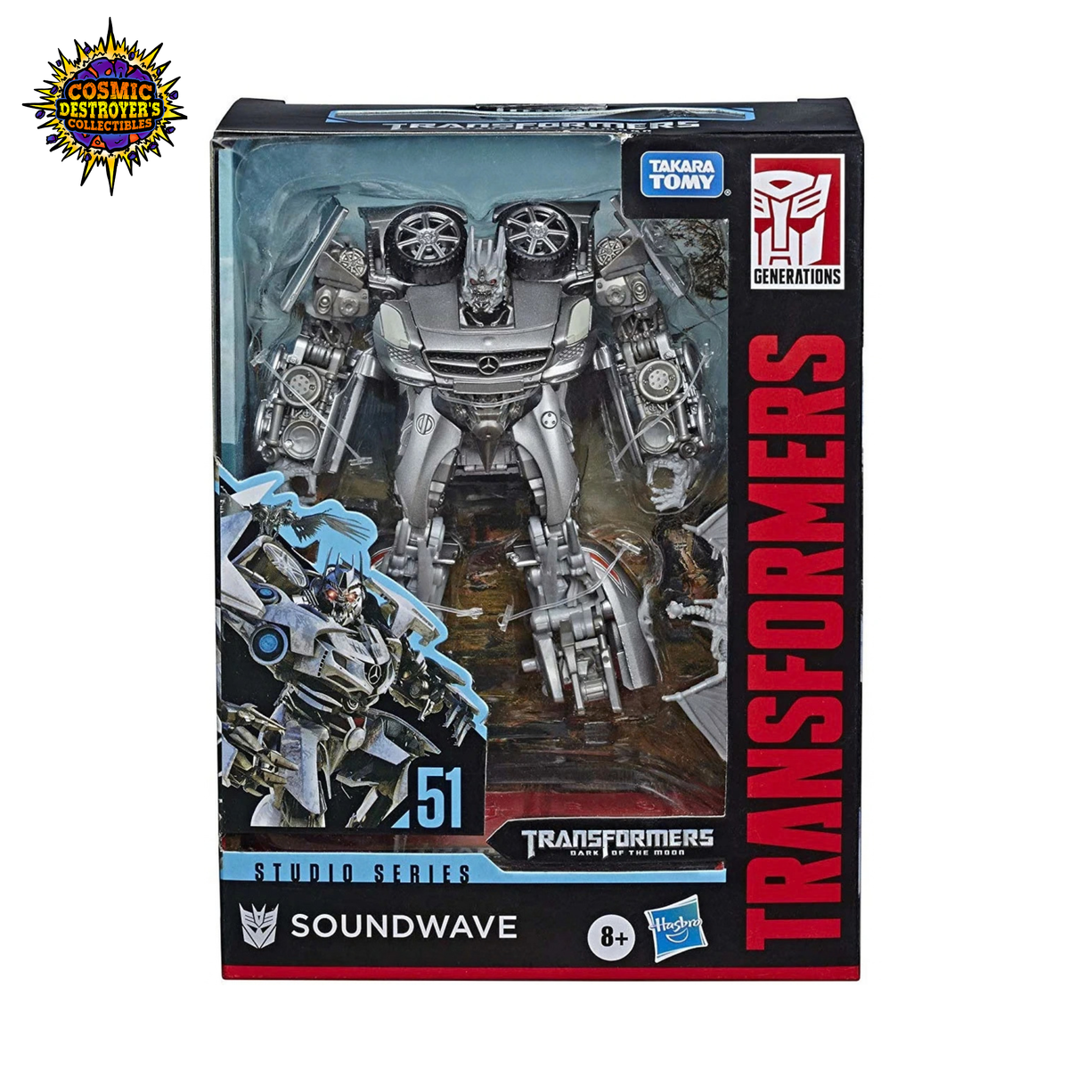 Transformers Generations - Studio Series - Soundwave (Dark of the Moon) - Deluxe Class - #51