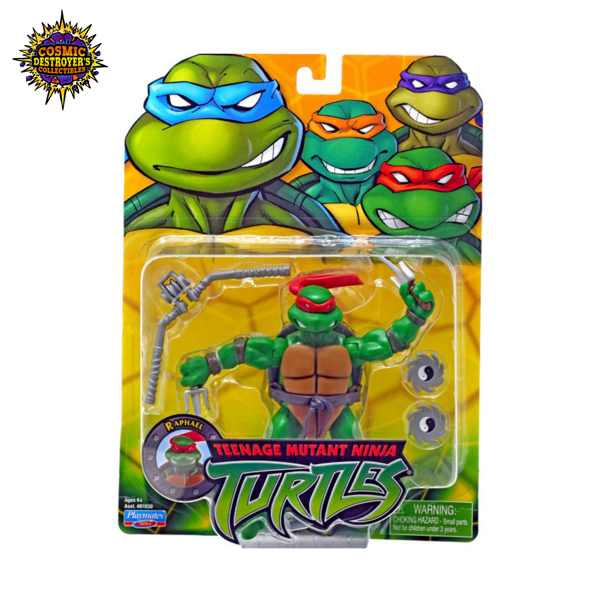 Teenage Mutant Ninja Turtles - Retro Raphael Action Figure - Playmates - 2023