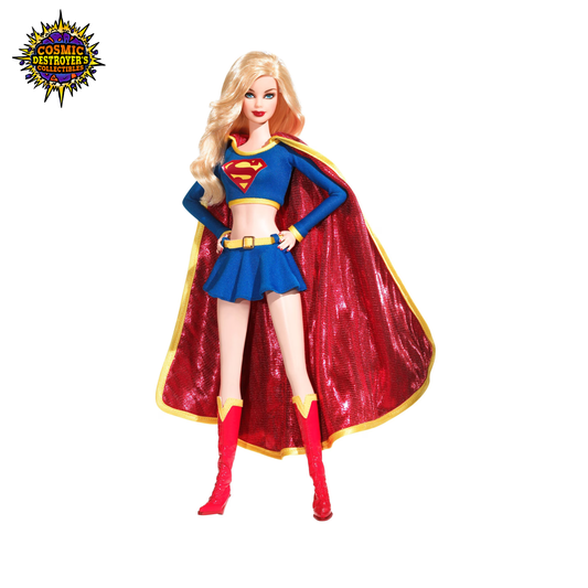 Barbie - DC Supergirl Barbie Doll - Silver Label - 2008 *SEE PHOTOS*