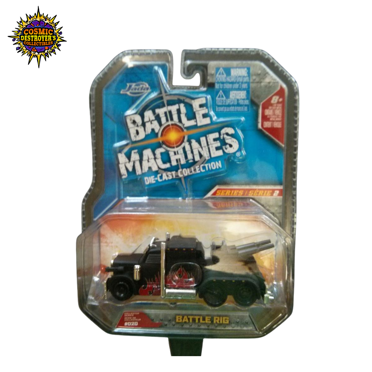 Jada Toys - Battle Machines - Battle Rig (Series 2) - 2009 *SEE PHOTOS*